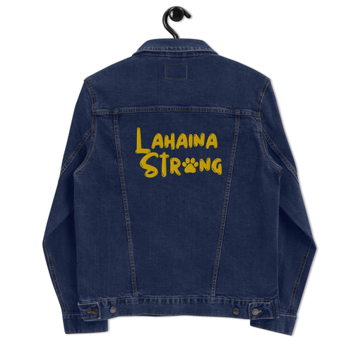 Lahaina Strong Denim Unisex Jacket