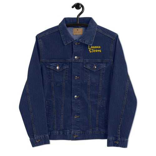 Lahaina Strong Denim Unisex Jacket