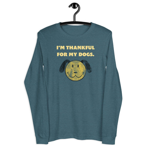 Thankful for My Dogs LS Tee (Unisex)