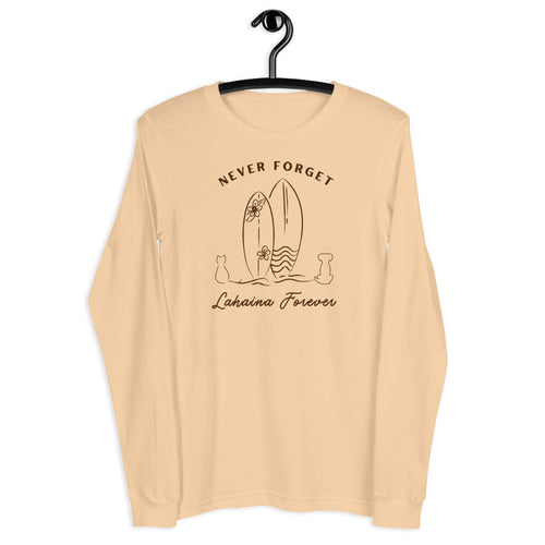 Never Forget Beach LS Tee (Unisex)