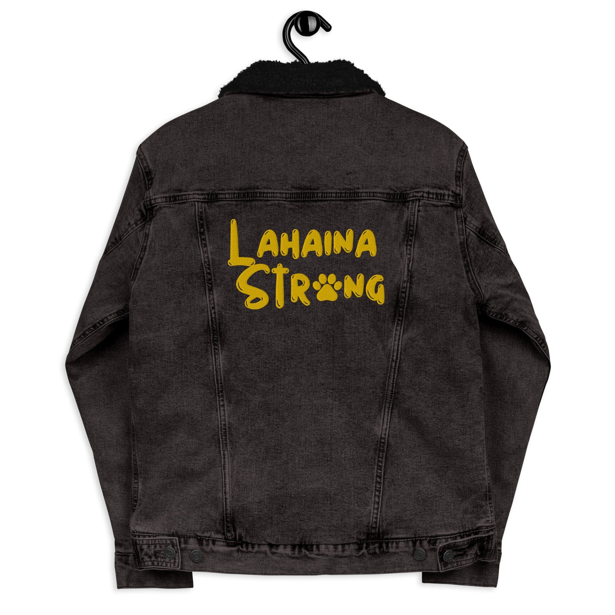 Lahaina Strong Denim Sherpa Jacket