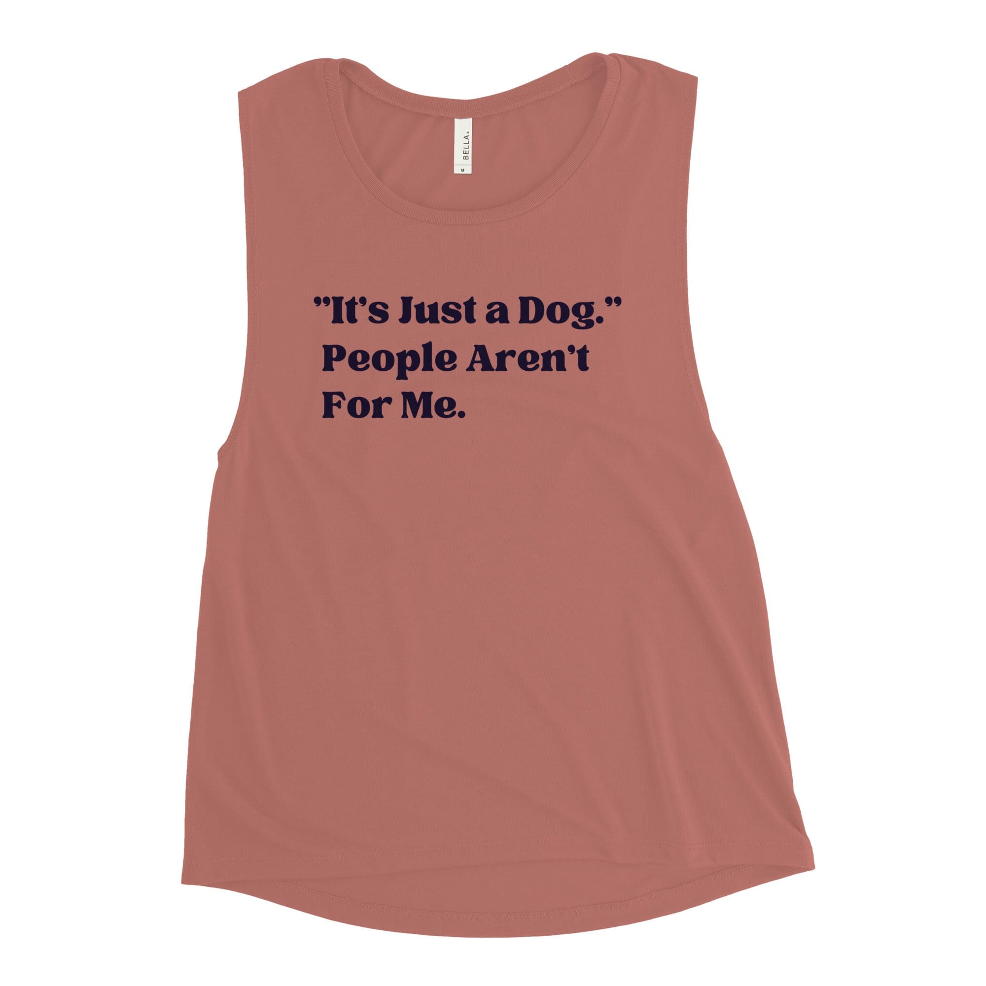 Not For Me (Ladies Muscle Tank)