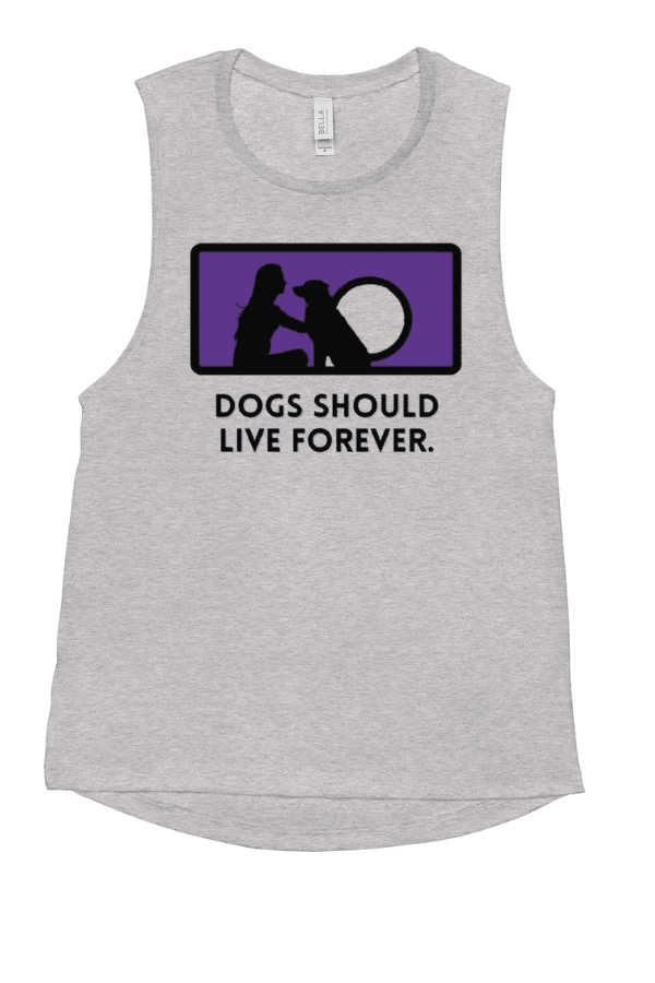 Live Forever Ladies Muscle Tank