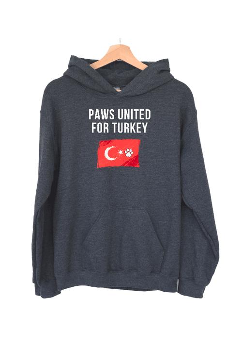 Paws United for Turkey Unisex Hoodie (100% PROFIT DONATED)