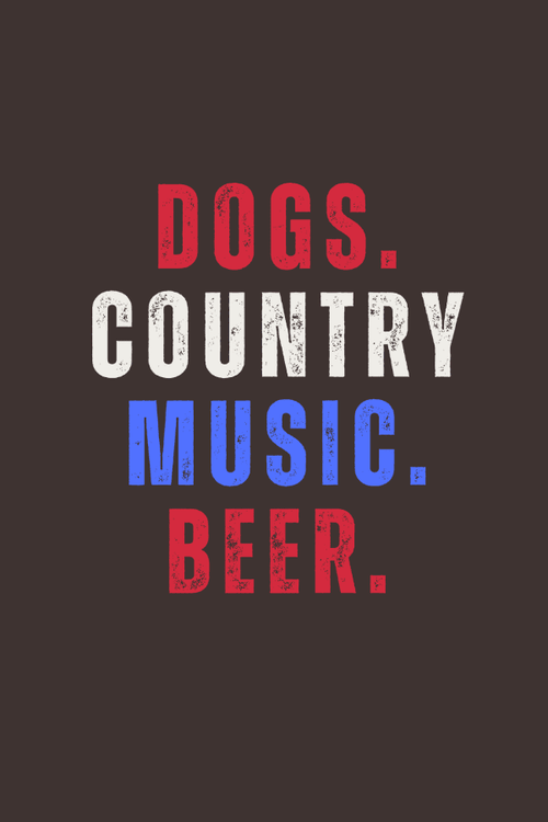 Dogs & Country Music Unisex Sweatshirt