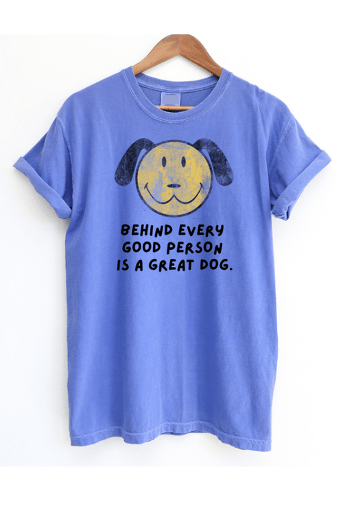 Smiley Unisex T (Pigment Dyed)