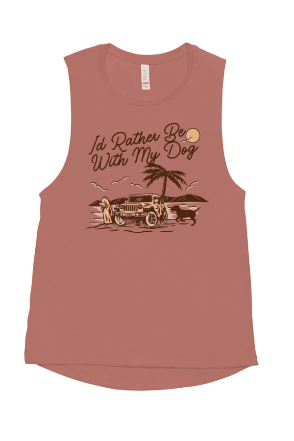 Jeep Vibes Ladies’ Muscle Tank