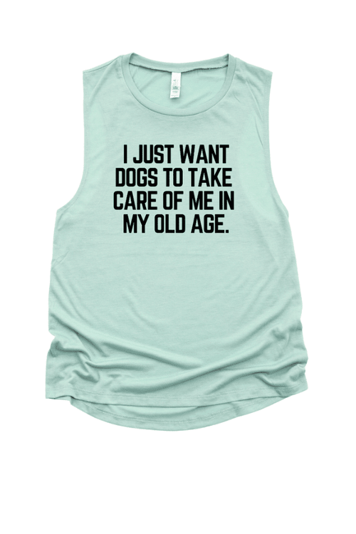 Old Age Ladies’ Muscle Tank