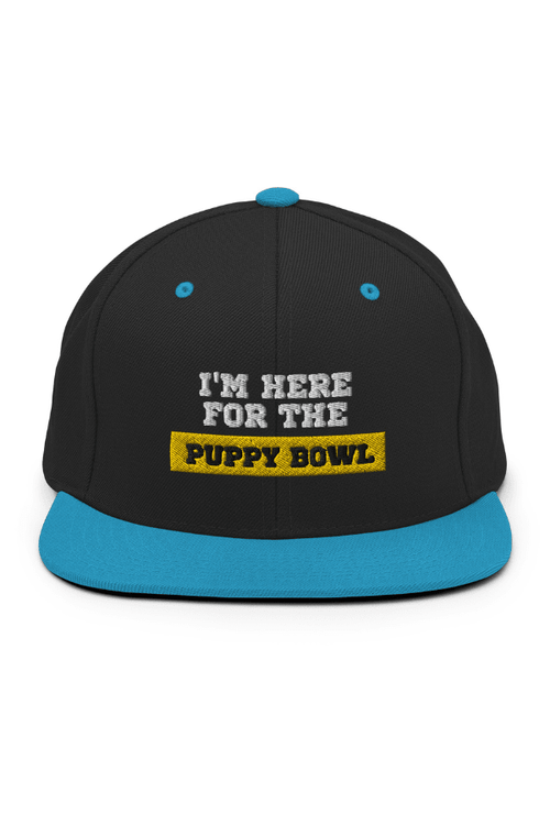 Puppy Bowl Snapback Hat