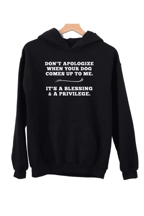 Don't Apologize Uni Hoodie