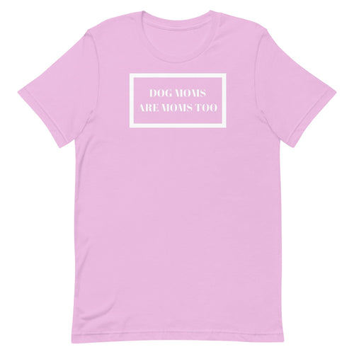 CUSTOM DOG MOM Unisex t-shirt