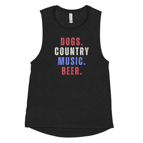 Dogs & Country Ladies Tank